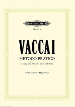 Vaccai Practical Method, High Voice (High Soprano/...