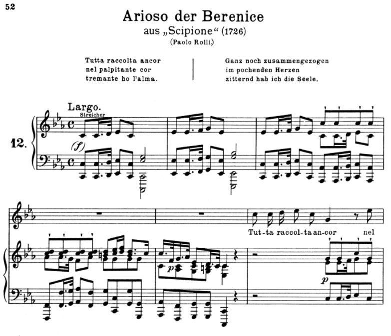 Tutta raccolta ancor: Soprano Aria (Berenice) in C...