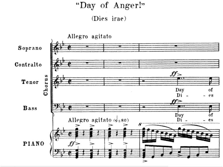 2 Dies Irae. G.Verdi Requiem Ed. Schirmer (1895). ...
