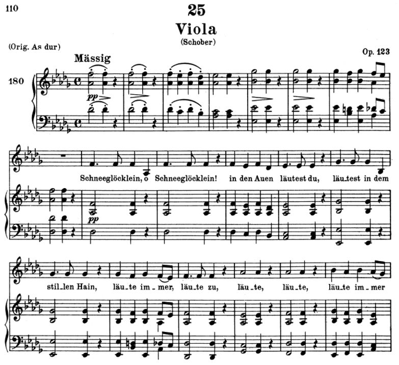 Viola, D.786, Des-Dur, F. Schubert. Peters Friedla...