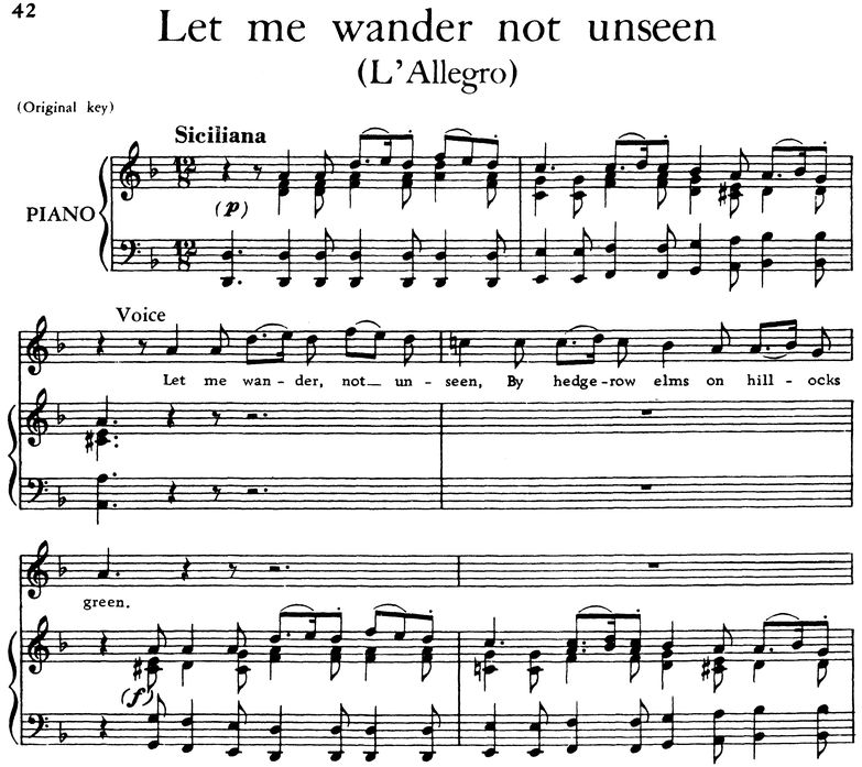 Let me wander not unseen (Soprano Aria) G.F.Haende...