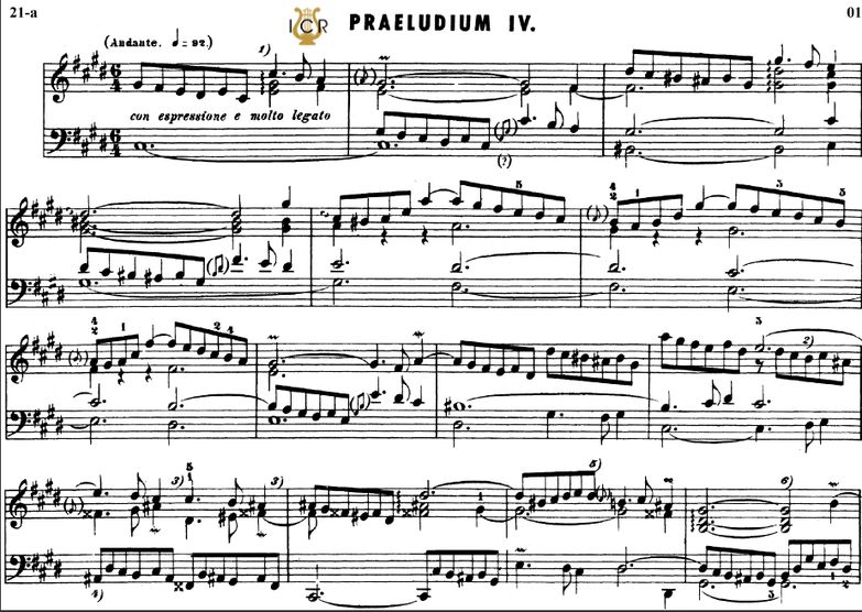Prelude and Fugue No.4 in C-Sharp minor BWV 849, J...