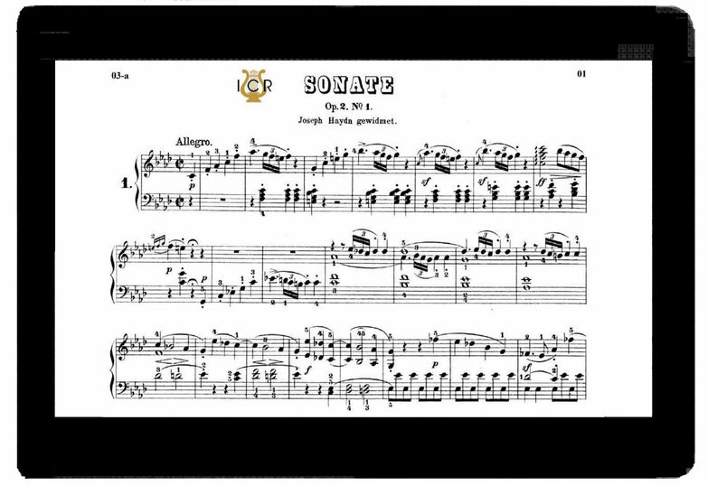 L.V. Beethoven. Piano Sonatas 1 Sample, Peters Ed....