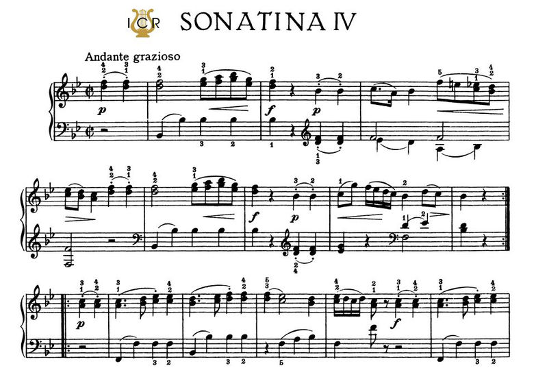 Viennese Sonatina No.4 in B-Flat Major K.439b No.4...