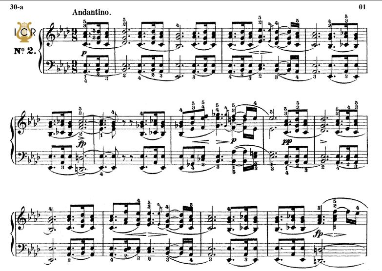 Moment Musical Op.94 No.2 in E-Flat Major, F.Schub...