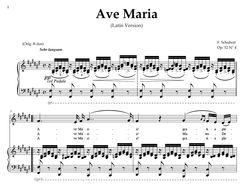 Ave Maria, D. 839  in F-Sharp Major (Contralto)