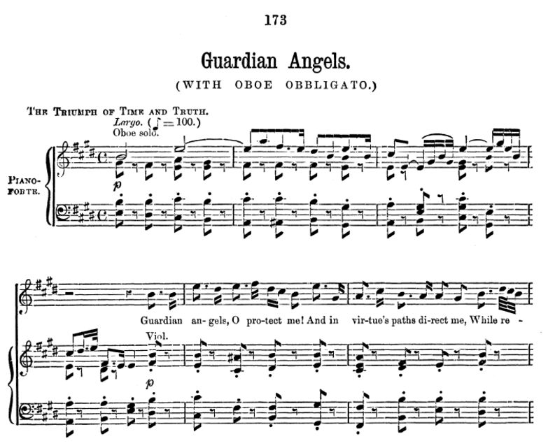 Guardian angels. Aria for Soprano. G.F.Haendel: Th...