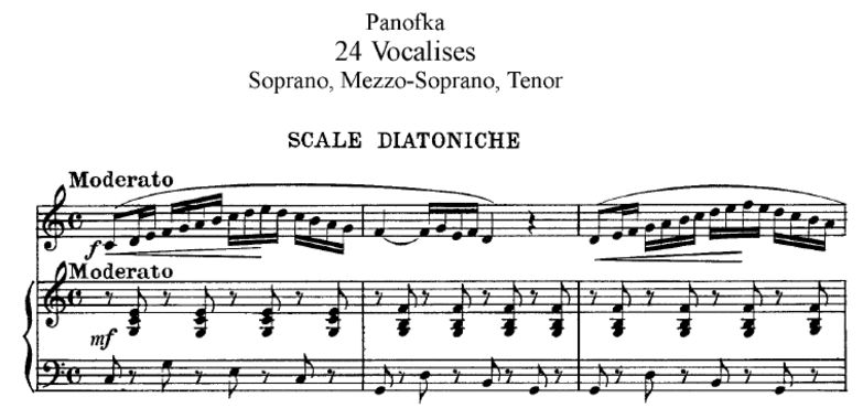Panofka Op. 81 High Voice: Soprano/Mezzo/Tenor. Le...