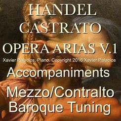 Haendel Opera Arias: Contralto and Mezzo Accompani...