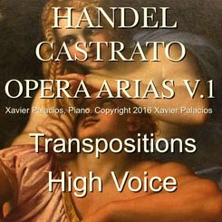 Haendel Opera Arias: Contralto and Mezzo Accompani...