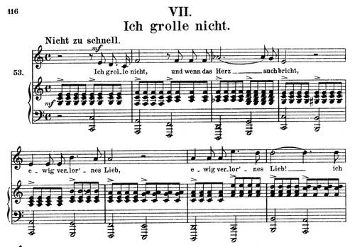 Ich Grolle Nicht Op 48 No 7 High Voice In C Major Ed Peters Classicalsingerdownloads Com