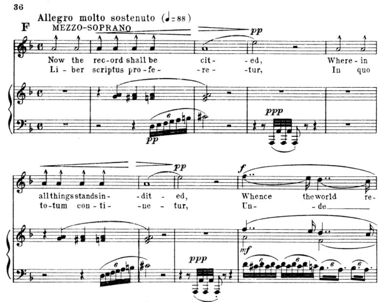 2 Sequenza: Liber scriptus. G.Verdi Requiem Ed. Sc...