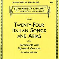 24 Italian Songs and Arias of the 17th and 18th ce...