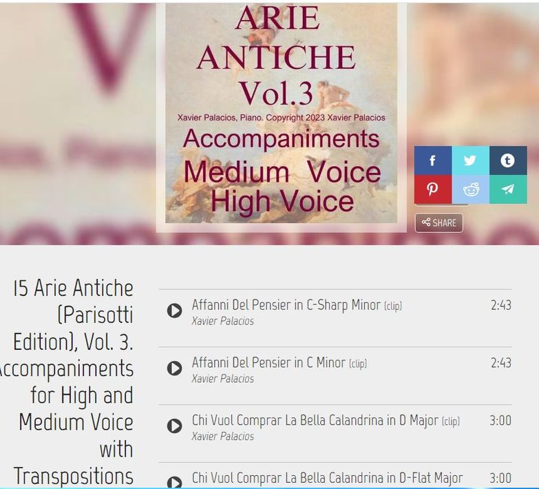 Hear Now latest Album: 15 Arie Antiche Accompanime...