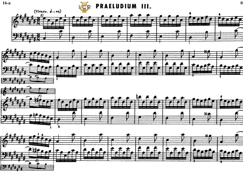 Prelude and Fugue No.3 in C-Sharp Major BWV 848, J...