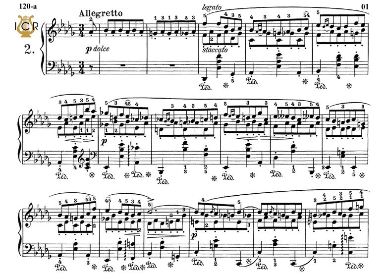 Etude B.130 No.2 in D-Flat Major (Pour la Méthode ...