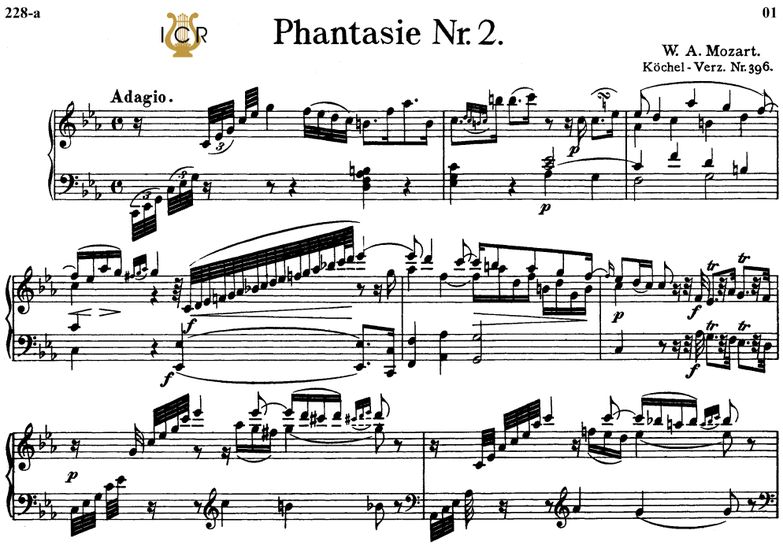 Fantasia No.2, K.396 in C minor, W.A Mozart, Breit...
