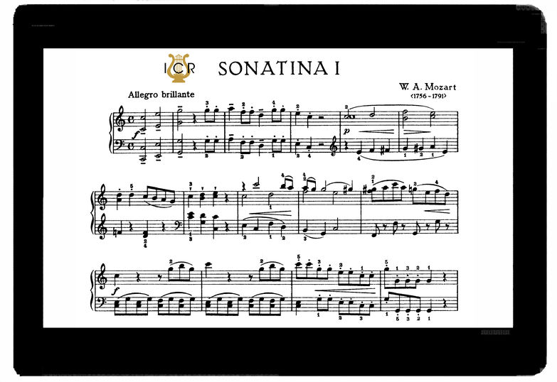W. A Mozart Piano Sonatina No.1 in C Major K.439b ...