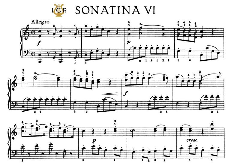 Viennese Sonatina No.6 in C Major K.439b No.6 (Hei...