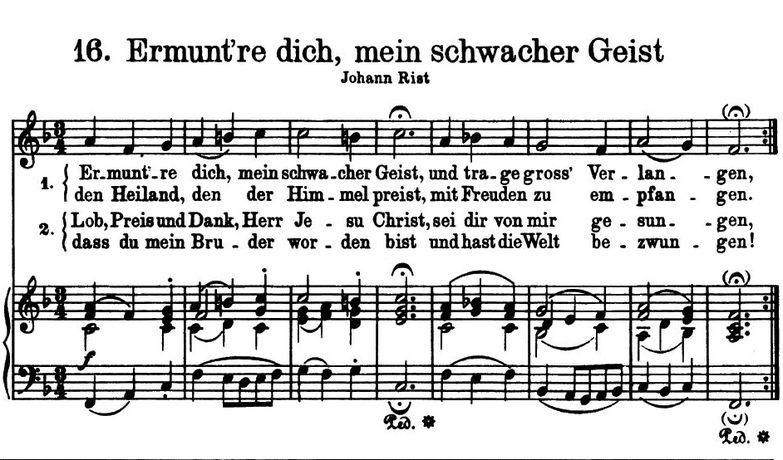 Ermunt're dich, mein schwacher Geist BWV 454, High...