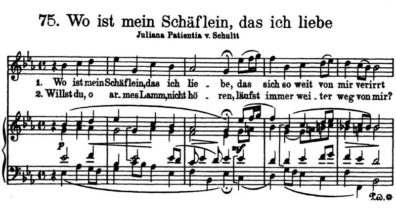 Wo ist mein Schäflein, das ich liebe, High Voice i...