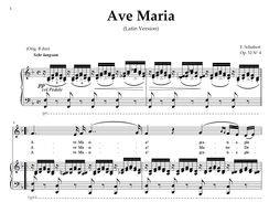 Ave Maria, D. 839  in F Major (Contralto)