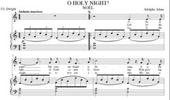 O Holy Night (Noël) in C Major (Mezzo)