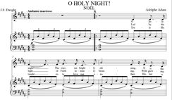 O Holy Night (Noël) in B Major (Mezzo)