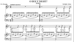 O Holy Night (Noël) in B-Flat Major (Mezzo)