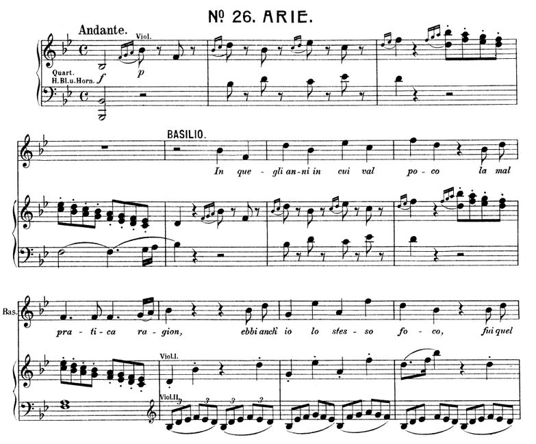 In quegli anni (Tenor Aria). Vocal Score (Brüll). ...