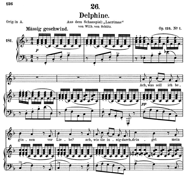 Delphine D.857-2 in F Major. F. Schubert. Vol III....