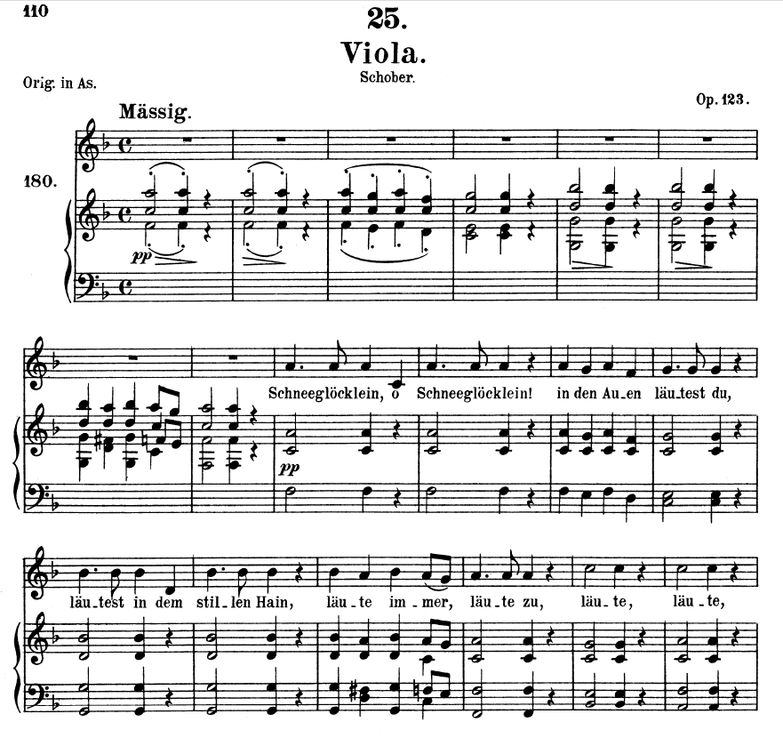 Viola D.786 in F Major. F. Schubert. Vol III. Pete...
