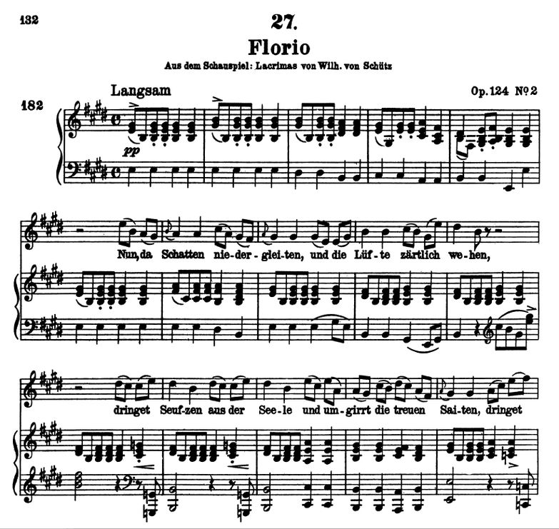 Florio D.857-1 E Dur, F. Schubert. Band III. Peter...